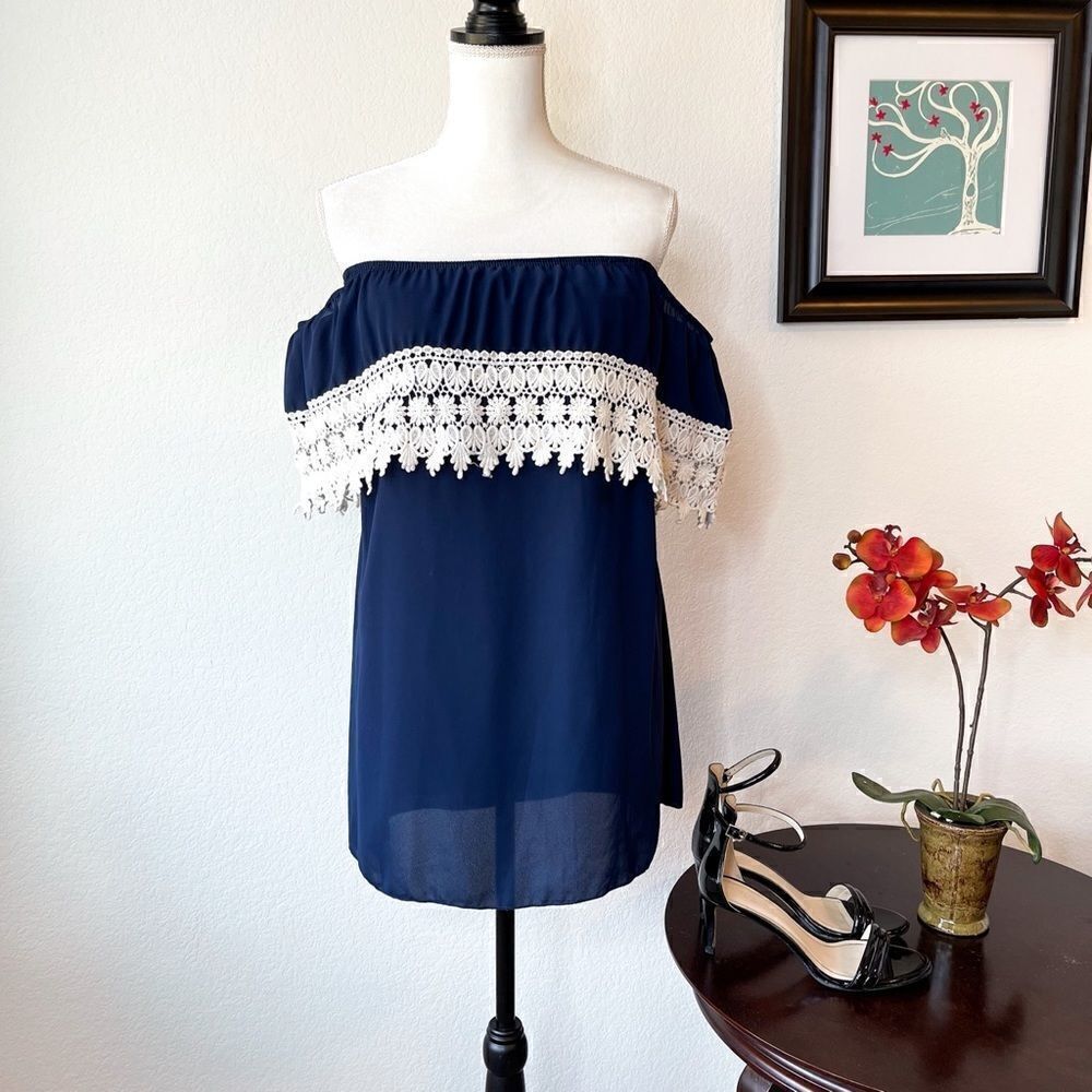 🍋 Fascination • Off-Shoulder Boho Style Top